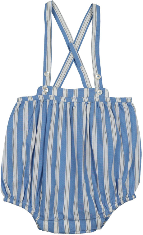 Analogie by Lil Legs Downtown Collection Baby Boys Striped Suspender Bloomers - DLSB