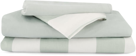 Shinu 4 Piece Cotton Linen Set - Striped