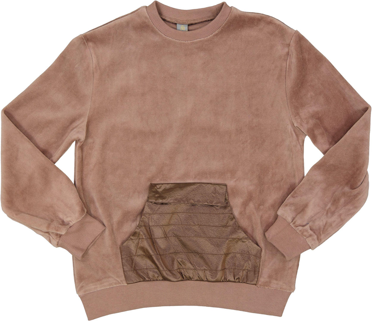 Siccinino Girls Quilted Pocket Sweatshirt - 7415