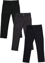 Armando Martillo Boys Brushed Cotton Flat Front Adjustable Waist Pants