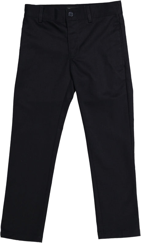 Armando Martillo Boys Brushed Cotton Flat Front Adjustable Waist Pants