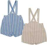 Analogie by Lil Legs Downtown Collection Boys Striped Overall - DSR