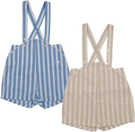 Analogie by Lil Legs Downtown Collection Boys Striped Overall - DSR