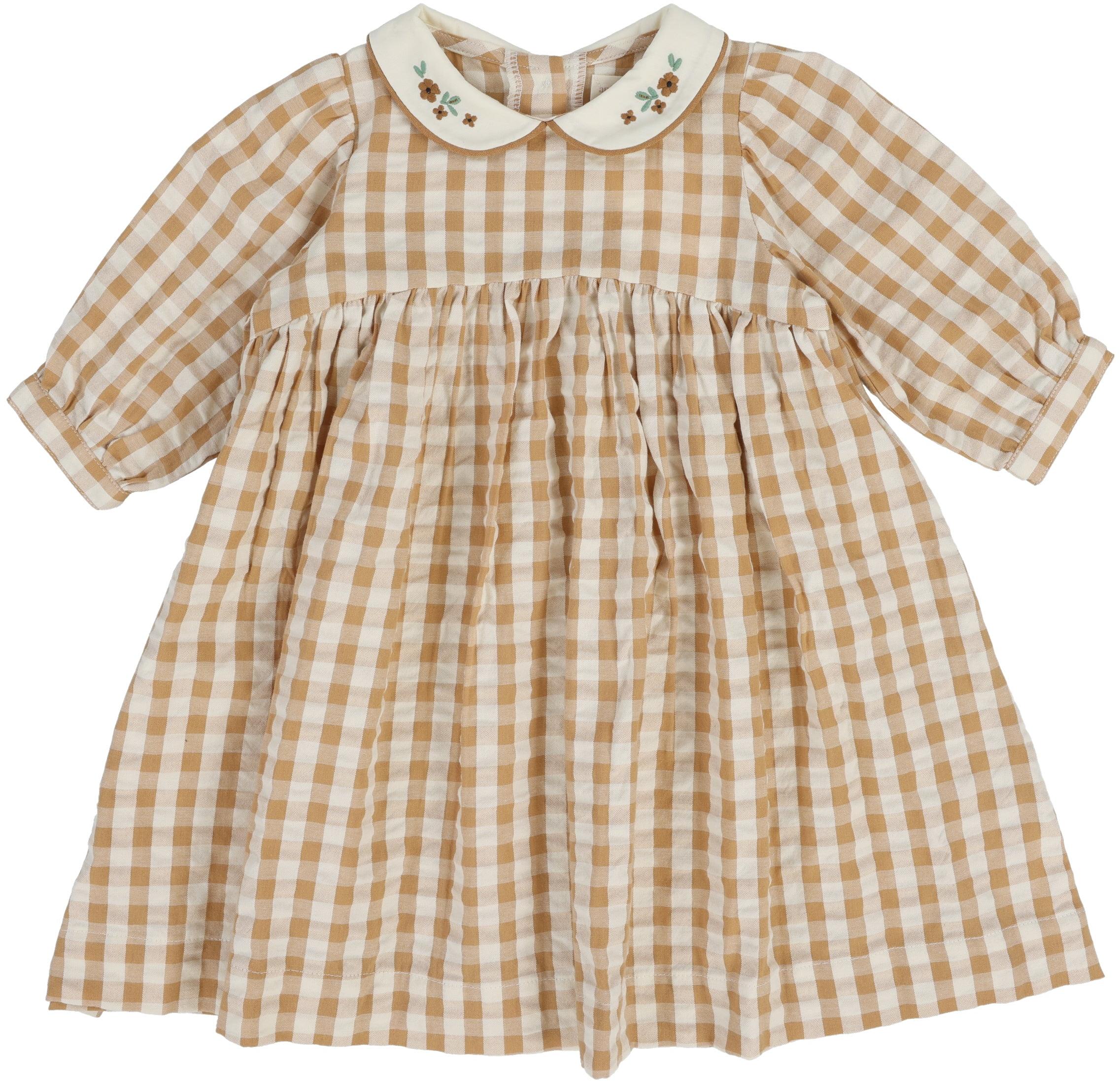 Lilycocoページ Analogie by Lil Legs Gingham Collection Girls 3/4 Sleeve