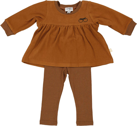 Crew Kids Baby Girls Optical Outfit - AL2630