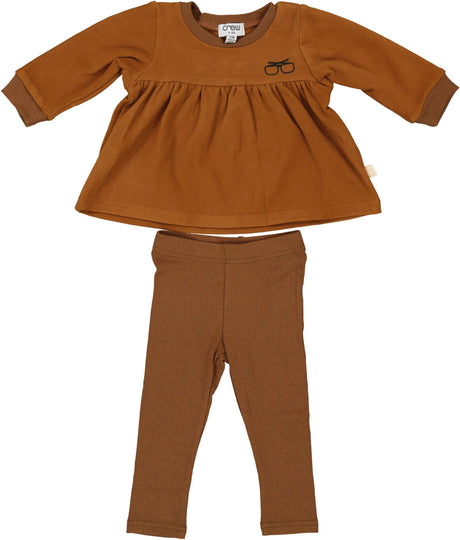 Crew Kids Baby Girls Optical Outfit - AL2630