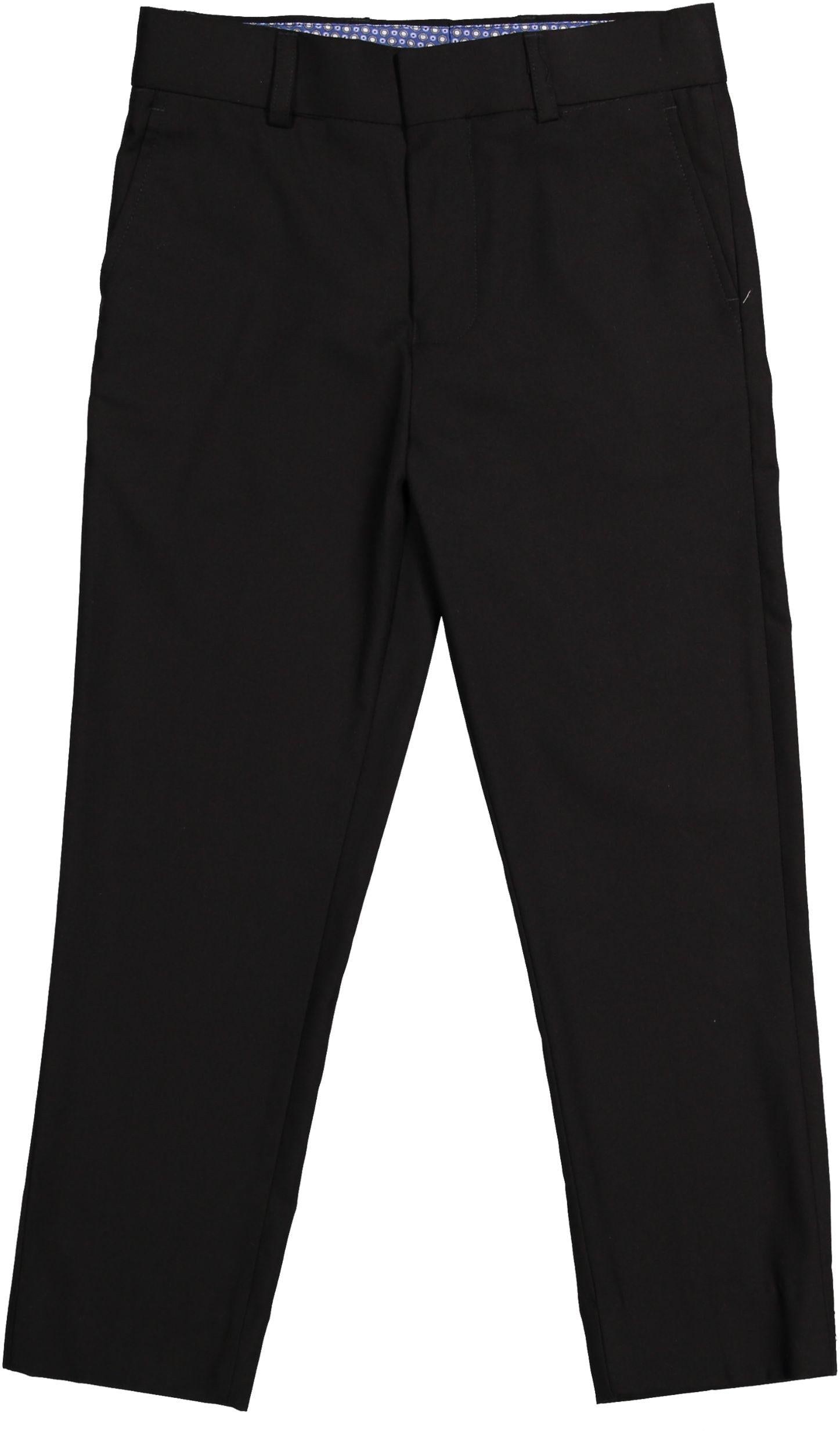 T.O. Collection Boys Flat Front Dress Pants True Navy / 8 Slim T.O. Collection Boys Flat Front Dress Pants True Navy / 8 Slim