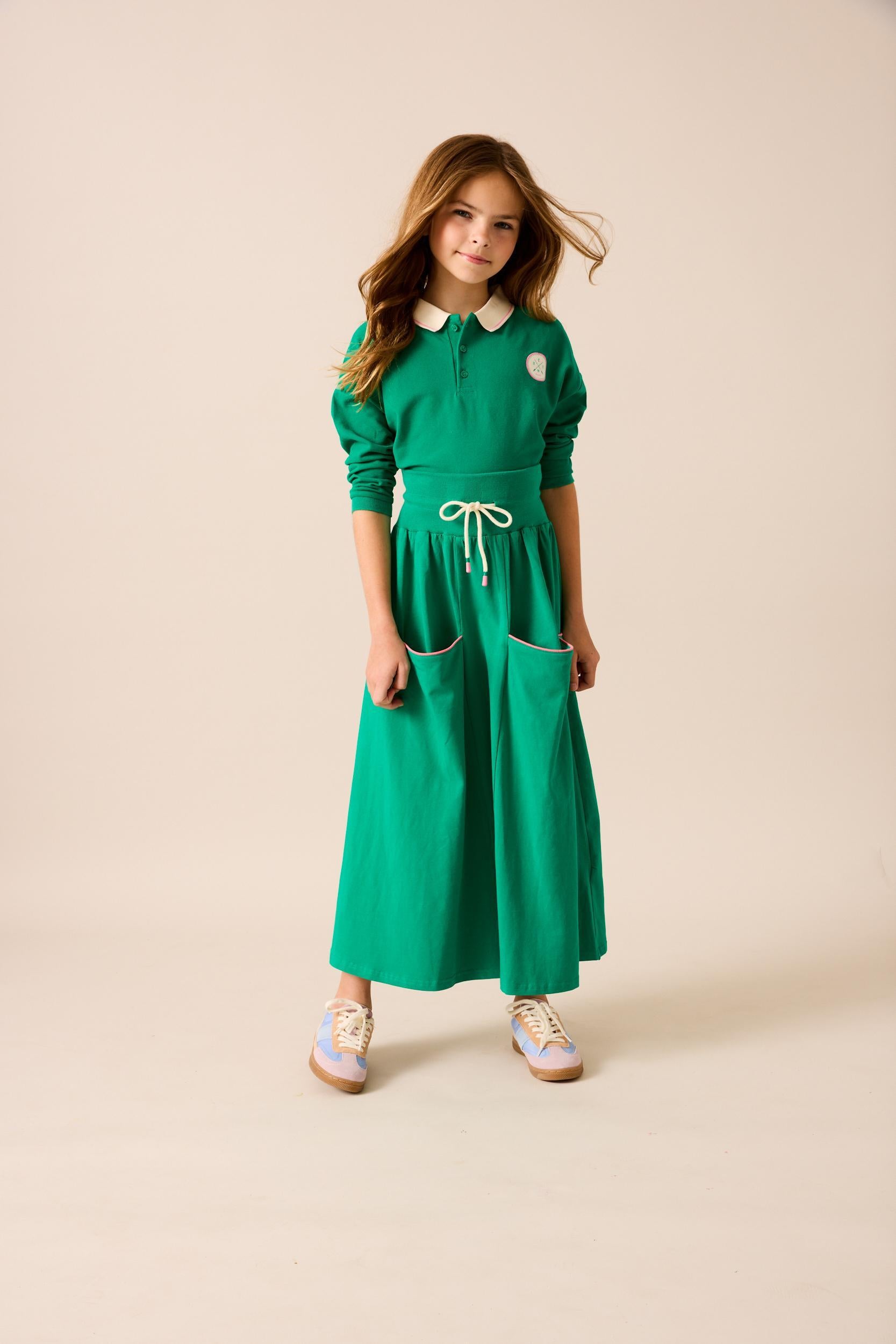 Analogie by Lil Legs Boating Crew Collection Girls Maxi Skirt