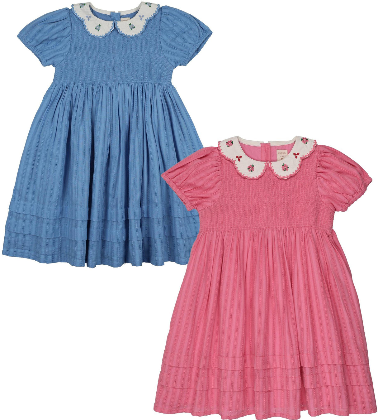 Analogie by Lil Legs Downtown Collection Girls Short Sleeve Dress - DDRSS