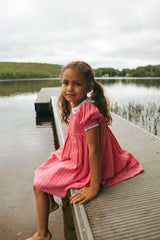 Analogie by Lil Legs Downtown Collection Girls Short Sleeve Dress - DDRSS