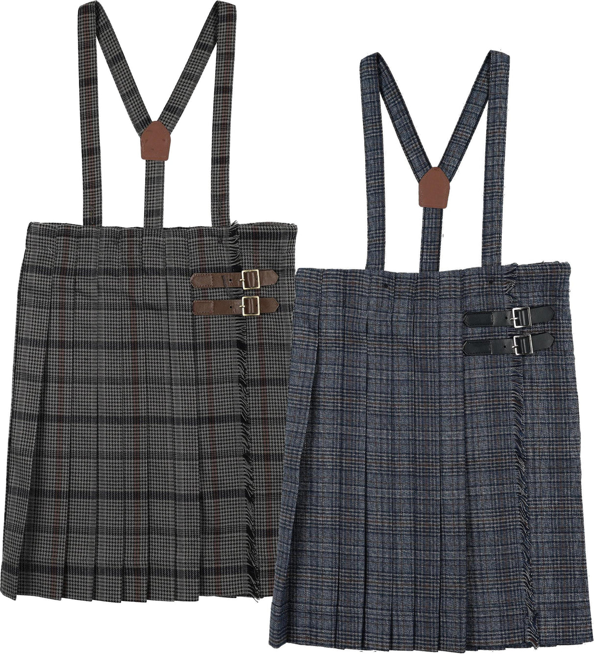 Analogie by Lil Legs Signature Collection Girls Kilt Suspender Skirt - AF26S808