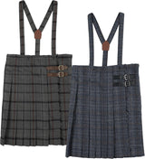 Analogie by Lil Legs Signature Collection Girls Kilt Suspender Skirt - AF26S808