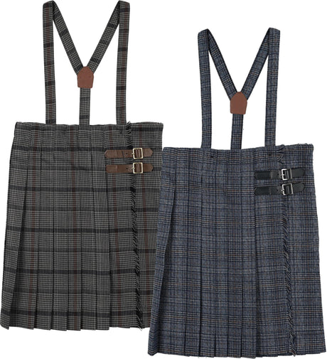 Analogie by Lil Legs Signature Collection Girls Kilt Suspender Skirt - AF26S808
