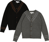 Charlotte & George Boys Textured Cardigan - WB6CP7441