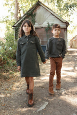 Kai x Kelly Girls Denim Dress - K26-636-GDS