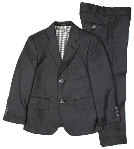 T.O. Collection Boys Charcoal Suit Separates - 1129-602