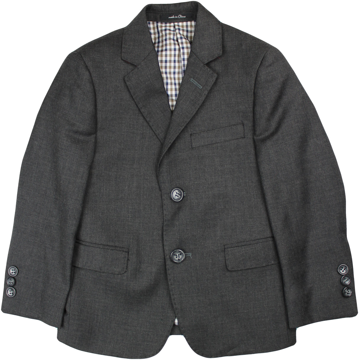 T.O. Collection Boys Charcoal Suit Separates - 1129-602