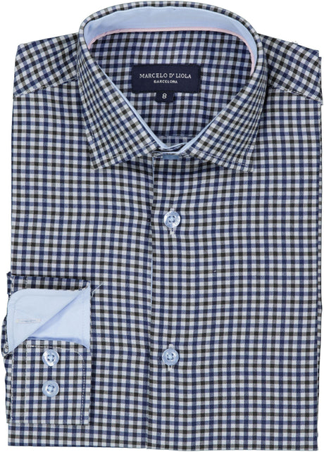 Marcelo D' Liola Boys Long Sleeve Dress Shirt - 5938