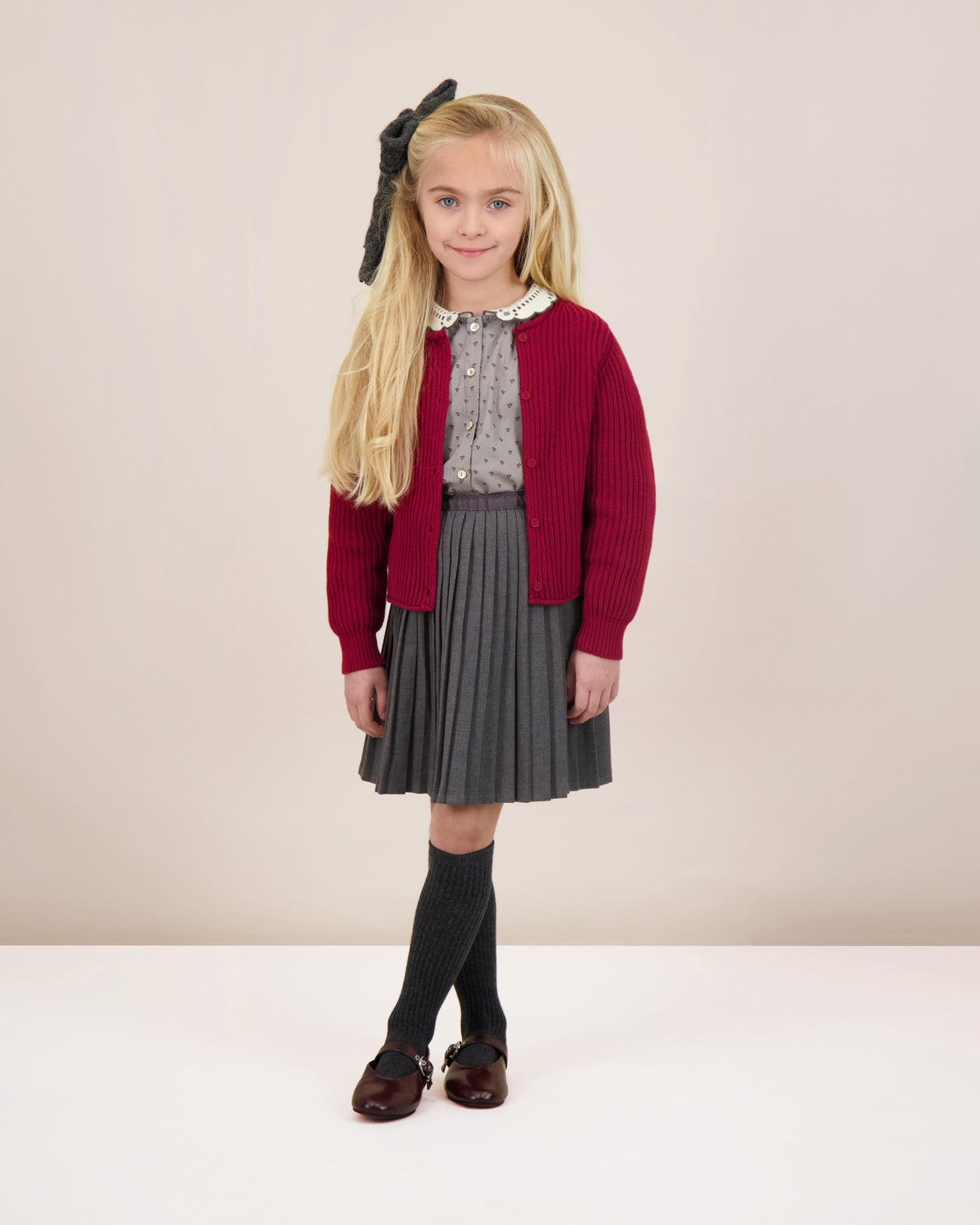 Analogie by Lil Legs Primrose Collection Girls Long Sleeve Blouse - DPB
