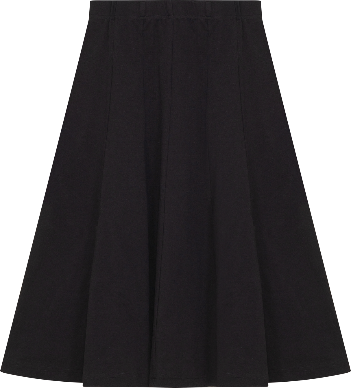 So What Girls Teens Fine Ribbed Midi Length Panel Skirt - ASCY2113SL