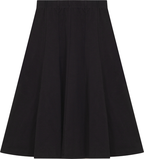 So What Girls Teens Fine Ribbed Midi Length Panel Skirt - ASCY2113SL