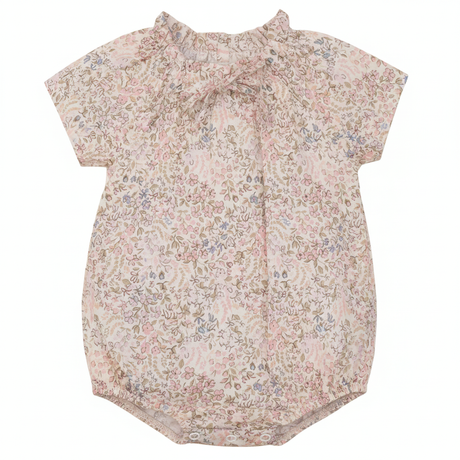 Jolie Capri Baby Girls Floral Bubble Romper - SB6CY2988B