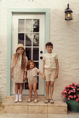 Jolie Capri Baby Girls Floral Bubble Romper - SB6CY2988B