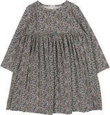 Lil Legs Print Collection Girls Liberty Long Sleeve Dress - PCLDL