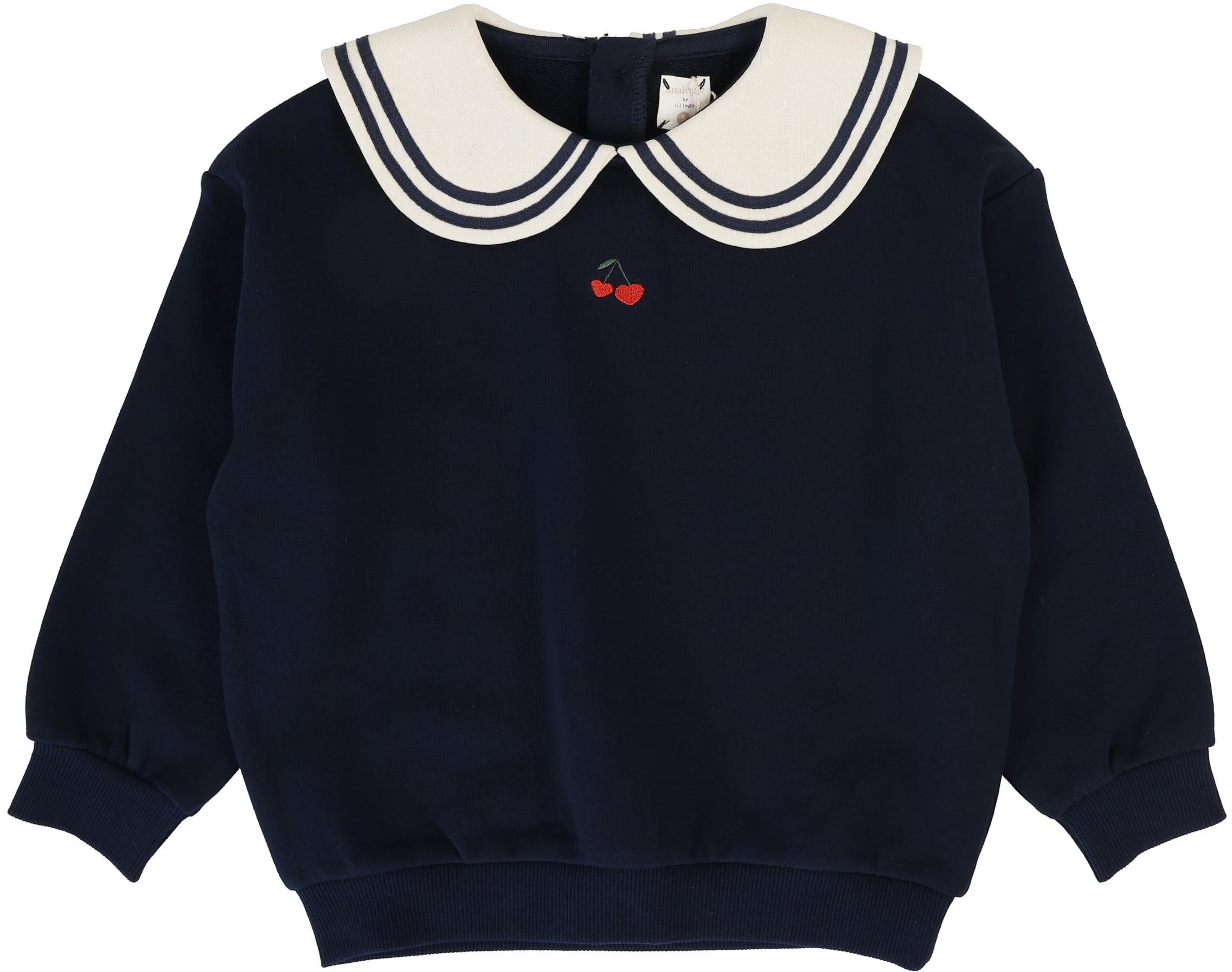 Analogie Lil Legs Bon Voyage Collection Girls Embroidered Cherry