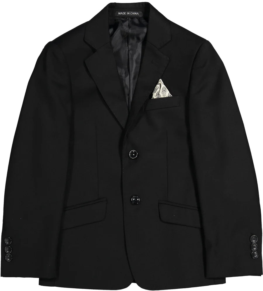 Armando Martillo Boys Black Suit Separates