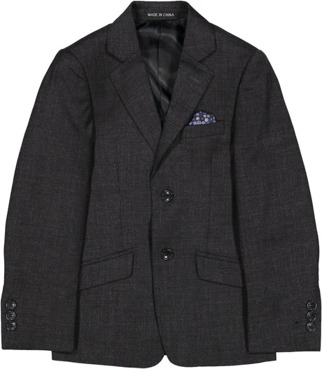 Armando Martillo Boys Solid Blazer Jacket (Slim, Regular & Husky Fit)