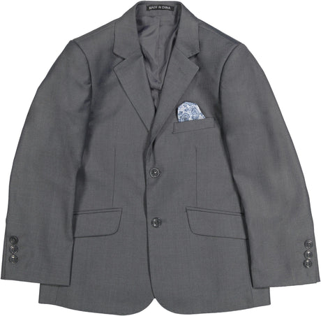 Armando Martillo Boys Solid Blazer Jacket (Slim, Regular & Husky Fit)