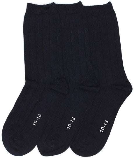 Trimfit Mens Rib Comfortoe Dress Socks - 10786 - 3 Pack