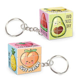 Top Trenz Fruit Mini Cube Keychain - CUBE-MINFRU2