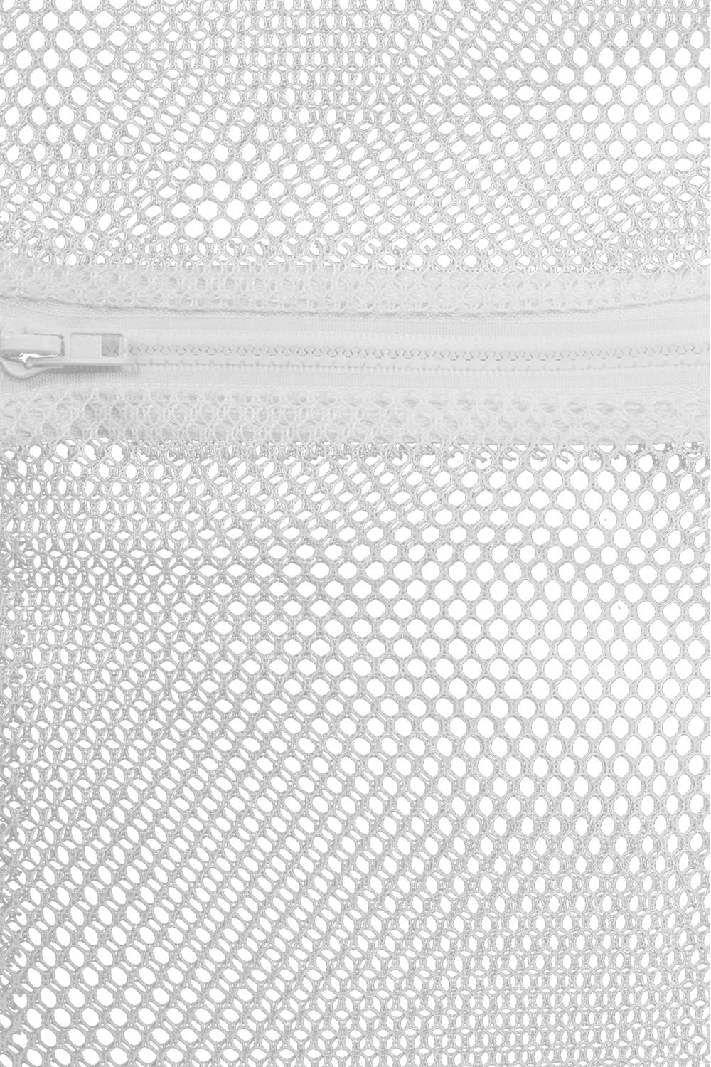 La Mart White Mesh Laundry Bag