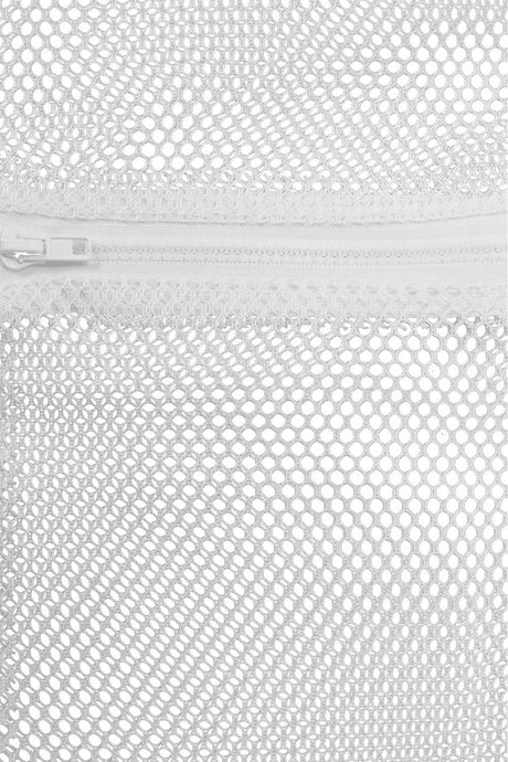 La Mart White Mesh Laundry Bag