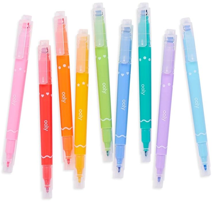 ooly Double Ended Stamp Markers 9 Pack - 130-092