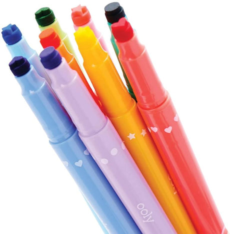 ooly Double Ended Stamp Markers 9 Pack - 130-092