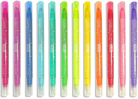 ooly Glittery Erasable Markers 12 Pack - 130-125