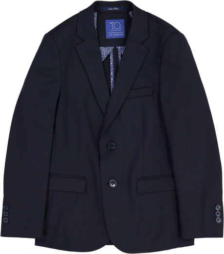 T.O. Collection Boys Soho Stretch Blazer - 9131