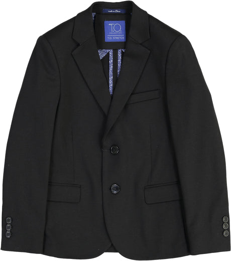 T.O. Collection Boys Soho Stretch Blazer - 9131