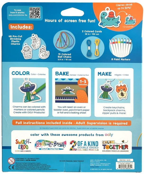 ooly Shrink-Its Craft Kit - 161-166