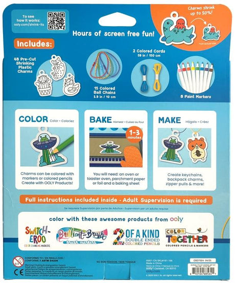 ooly Shrink-Its Craft Kit - 161-166