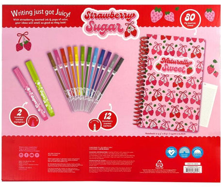 ooly Strawberry Sugar Stationery Set - 161-169