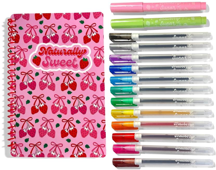 ooly Strawberry Sugar Stationery Set - 161-169