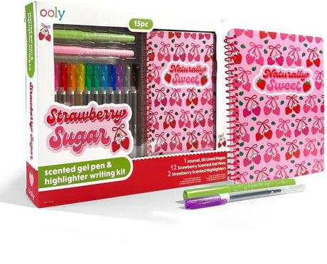 ooly Strawberry Sugar Stationery Set - 161-169