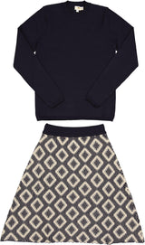 Dark Navy/Dark Almond