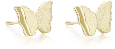 Tiny Gem Girls Earring - TG4002-Gold Butterfly
