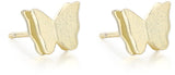 Tiny Gem Girls Gold Butterfly Earring - TG4002