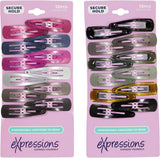 Expressions Snap Clips 12 Pack - AL9127